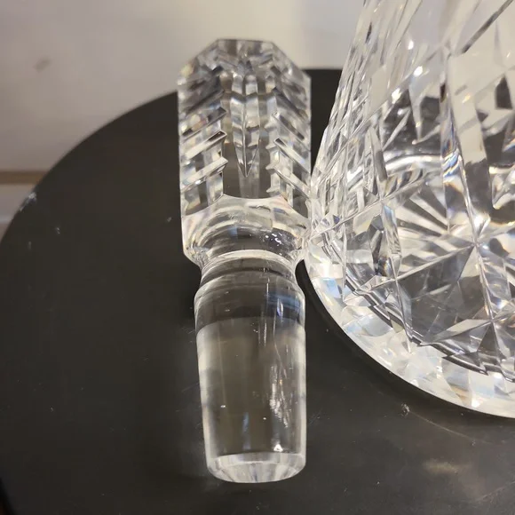 Waterford Crystal Lismore Cut Crystal Decanter Vintage 15.4